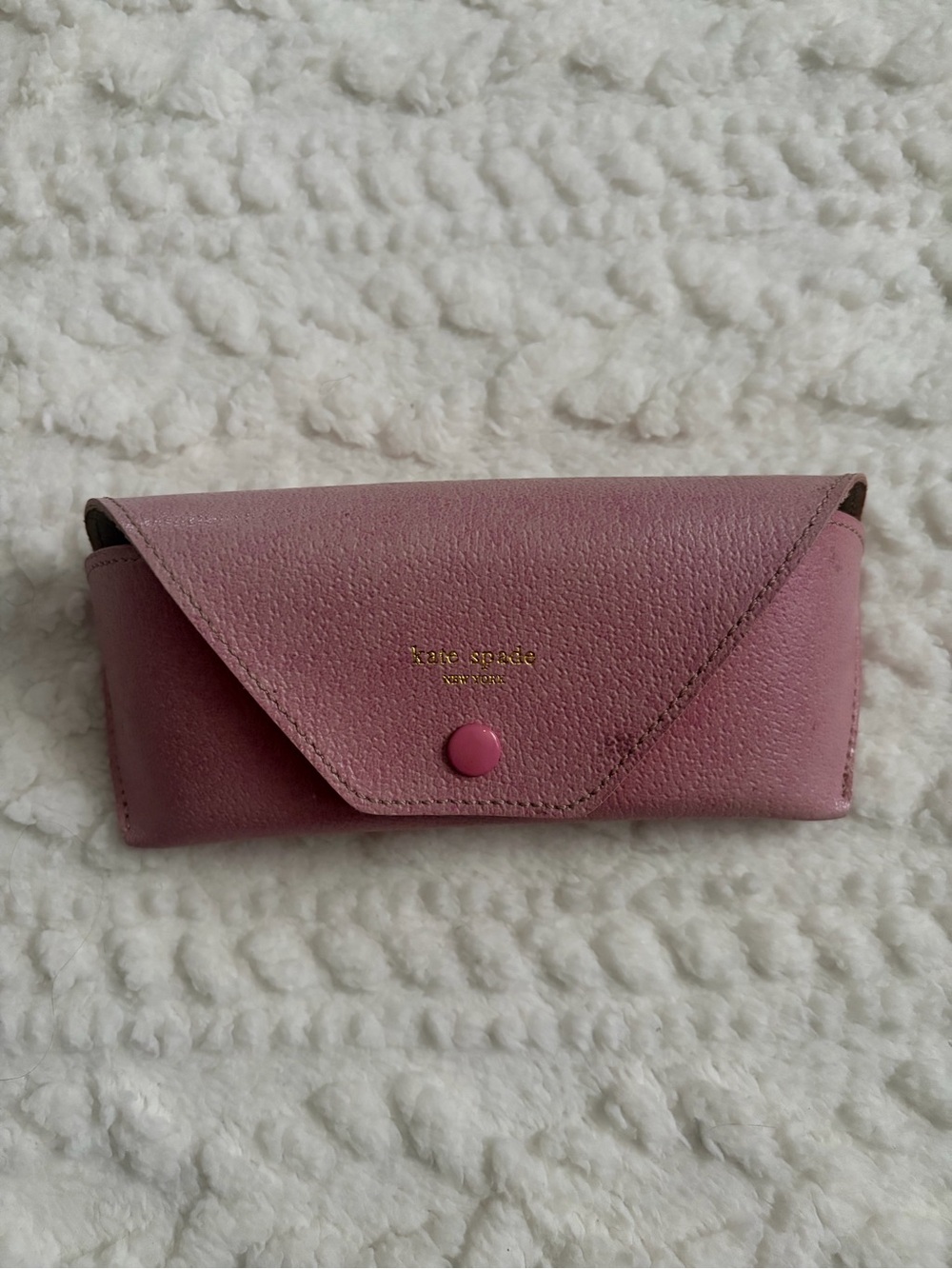 Kate Spade Pink Vintage Eyeglass Case